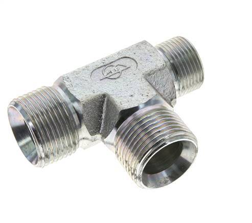 T-Stück G3/4'' x G1'' Außengewinde Stahl 225bar (3161.25psi)