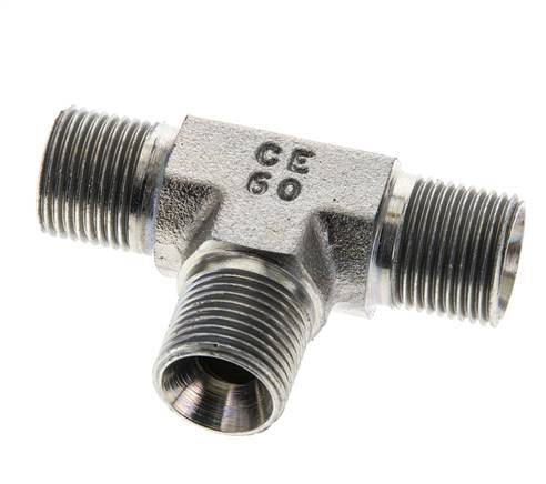 T-Stück G3/8'' Außengewinde Stahl 325bar (4566.25psi)