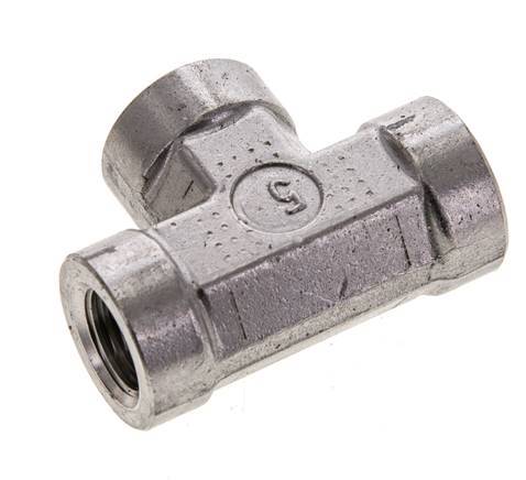 T-Stück 1/4'' NPT Innengewinde Edelstahl Hochdruck 275bar (3863.75psi)