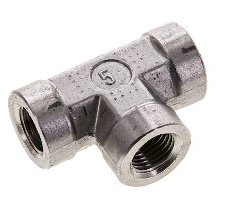 T-Stück 1/4'' NPT Innengewinde Edelstahl Hochdruck 275bar (3863.75psi)