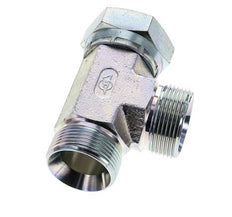 Tee Fitting G1'' Male x Female Steel Hydraulic 225bar (3161.25psi)