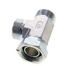 Tee Fitting G1'' Male x Female Steel Hydraulic 225bar (3161.25psi)