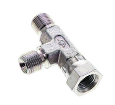 Tee Fitting G1/8'' Male x Female Steel Hydraulic 475bar (6673.75psi)