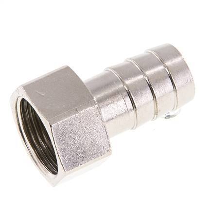 G 3/4'' x 19mm Vernickeltes Messing Schlauchanschluss 16 Bar