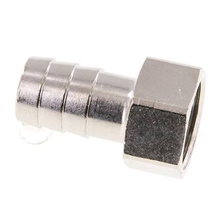 G 3/4'' x 19mm Vernickeltes Messing Schlauchanschluss 16 Bar
