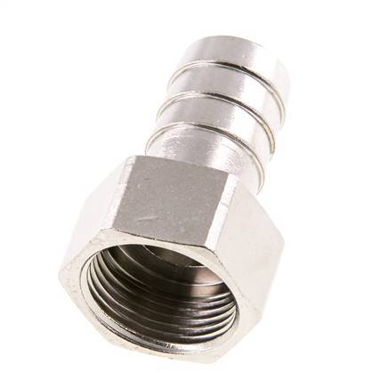 G 3/4'' x 19mm Vernickeltes Messing Schlauchanschluss 16 Bar