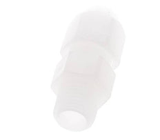 10x12mm & R3/8'' PP Elbow Hose Fitting with Male Threads 10bar/145psi [2 Pieces]