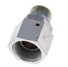 G 3/4'' x G 1/2'' F/M Verzinkter Stahl Reduzieradapter 175 bar - Hydraulisch