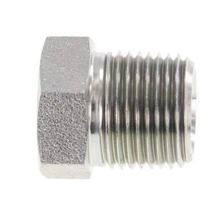 3/8'' NPT x 1/8'' NPT M/F Verzinkter Stahl Reduzierring 210 Bar - Hydraulisch