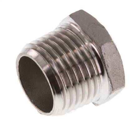 R 1/2'' x Rp 1/4'' M/F Stainless steel Reducing Ring 16 Bar [2 Pieces]