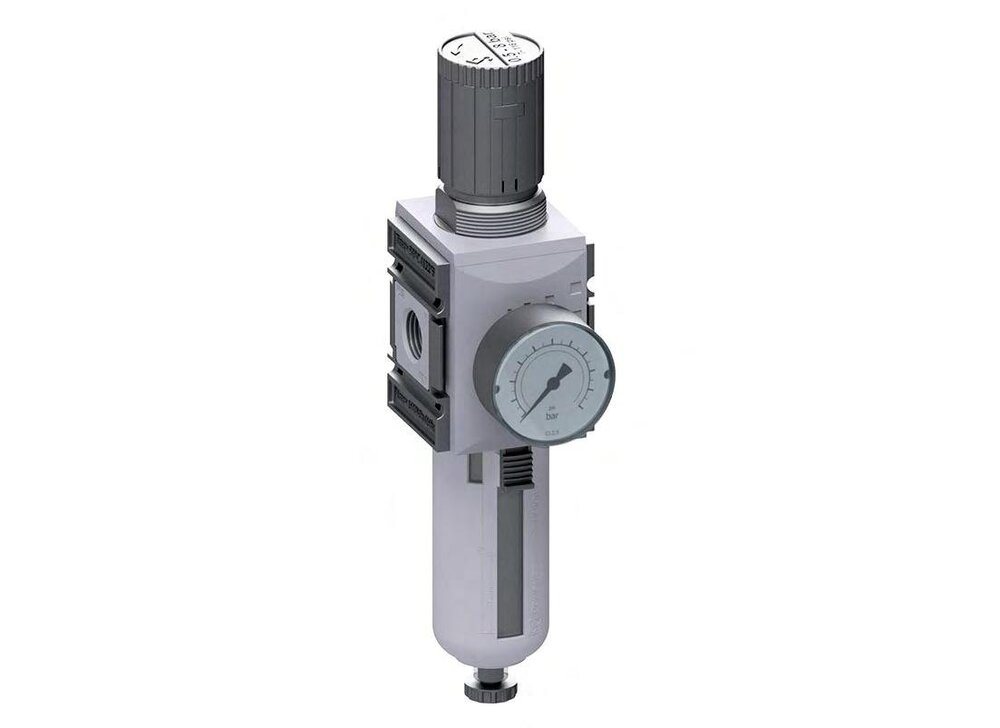 Filter-Regler G3/8'' 4500l/min 0,1-1,0bar/1-14psi Futura 2
