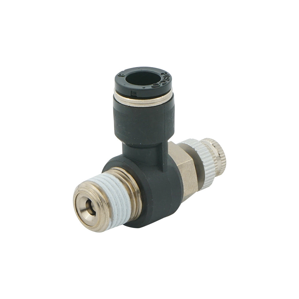 6mm - M5 Ellenbogen Pneumatisches Nadelventil
