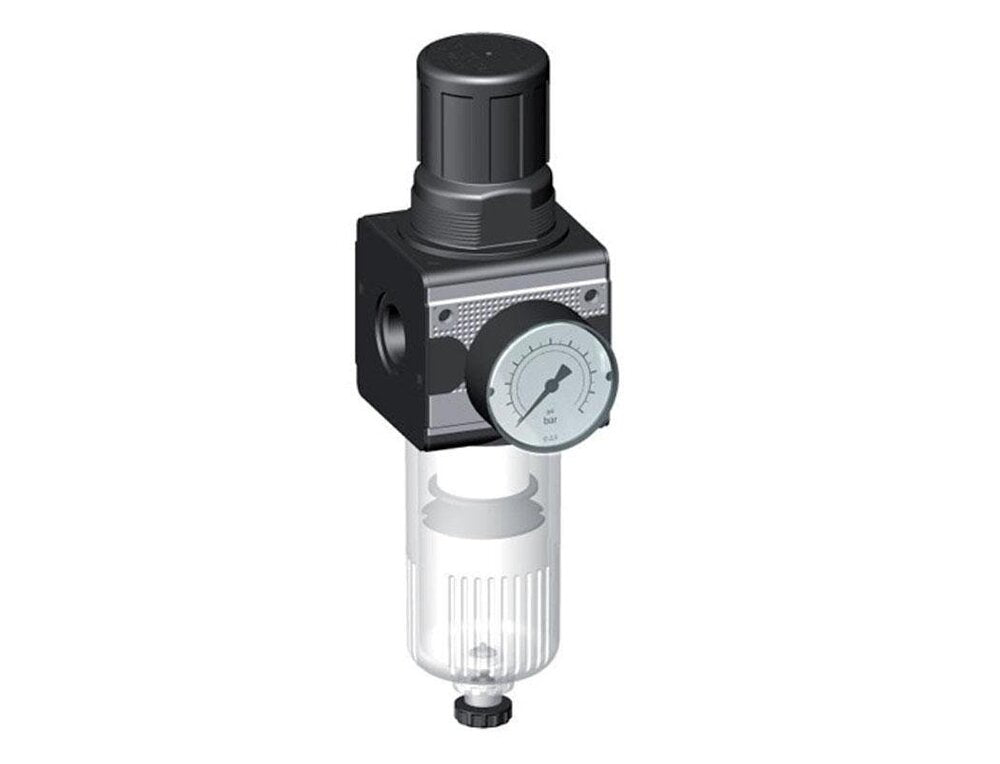 Filter-Regler G1/2'' 6700l/min 0,5-10,0bar/7-145psi Schutzkorb Multifix 2