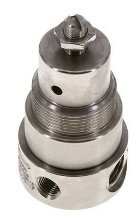 Druckregler G1/4'' 350l/min 0.5-8.0bar/7-116psi Edelstahl Gase Flüssigkeiten
