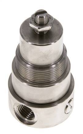 Druckregler G1/4'' 350l/min 0.5-8.0bar/7-116psi Edelstahl Gase Flüssigkeiten