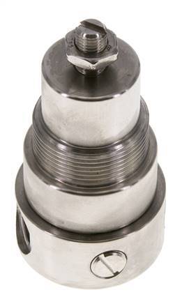 Druckregler G1/4'' 350l/min 0.5-8.0bar/7-116psi Edelstahl Gase Flüssigkeiten