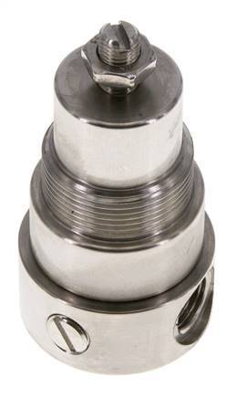 Druckregler G1/4'' 350l/min 0.5-8.0bar/7-116psi Edelstahl Gase Flüssigkeiten
