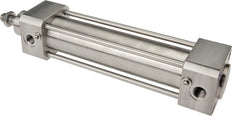 ISO 15552 Doppeltwirkender Zylinder 100-125mm - magnetisch - dämpfend - Edelstahl