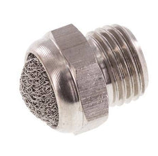 G1/4'' Edelstahl-Kompakt-Pneumatikschalldämpfer 1.4301 Mesh