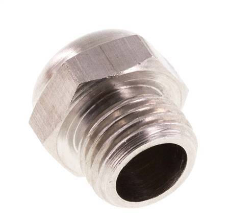 G1/4'' Edelstahl-Kompakt-Pneumatikschalldämpfer 1.4301 Mesh
