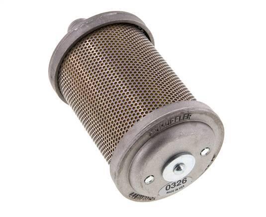 G1/2'' Hochleistungs-PN 40 Druckluft Schalldämpfer