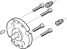 Festo Adapterbausatz - 184487