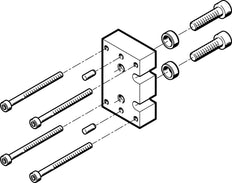 Festo Adapterbausatz - 537176