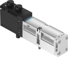 Festo 5/3 Druckluft/Ausgelassen Magnetventil Baugröße 26mm ISO 15407-2 850l/min - 8031816