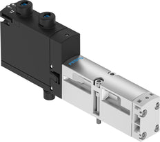 Festo 2x3/2 NO/NC Monostabil Magnetventil Baugröße 18mm ISO 15407-2 400l/min - 539180