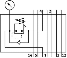 Regulatorplatte Festo - 540158