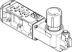 Festo Reglerplatte - 555775