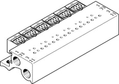 Festo Anschlussblock - 197212