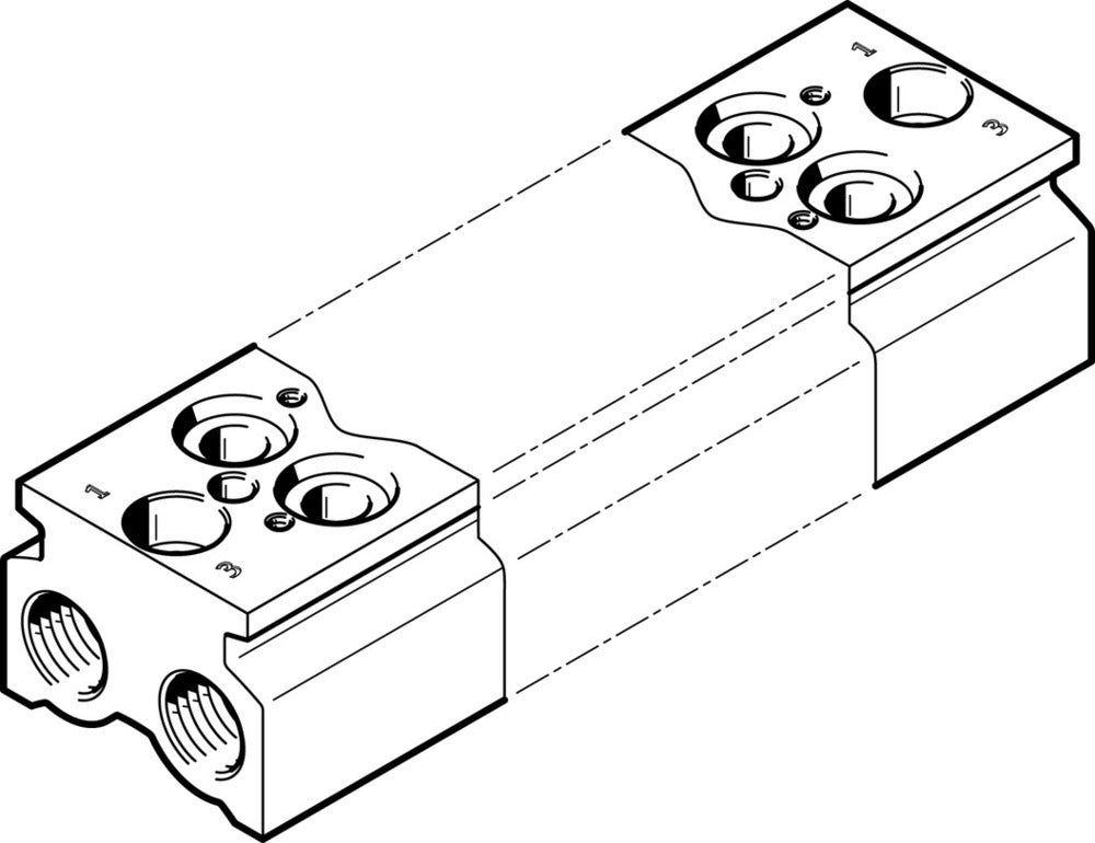 Festo Anschlussblock - 550576