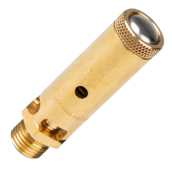 G 1/4'' Messing Sicherheitsventil mit Voreinstellung 7,5 bar (108,78 psi) DN 8