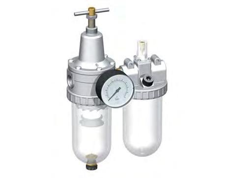 FRL G1/2'' 2100l/min 0,5-10,0bar/7-145psi Standard 3