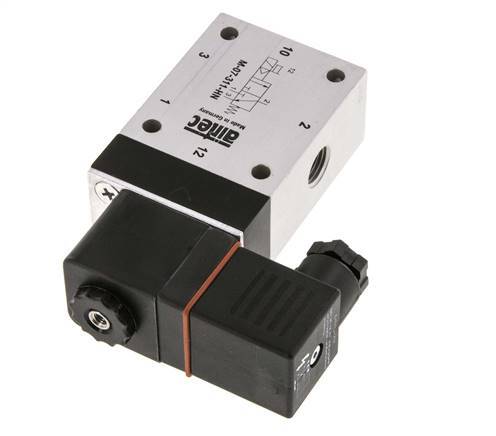 3/2 G1/4'' NC-Magnetventil 24V DC ATEX 2,5-10bar/35,0-140psi Airtec