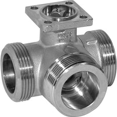 Belimo 3-Wege Regelventil G1-1/4 Kvs4 24VAC/DC Fail-Safe 75s MP-Bus 0-10/2-10V 4Nm IP54 R517/LRF24-MP