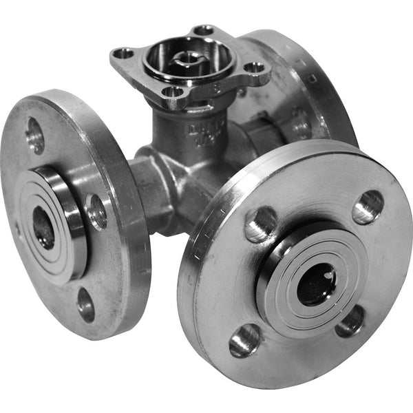 Belimo 3-Wege Regelventil DN20 Flansch Kvs6.3 24VAC/DC Fail-Safe 90s 2-10V 10Nm IP54 R7020R6P3-B1/NRF24A-SR