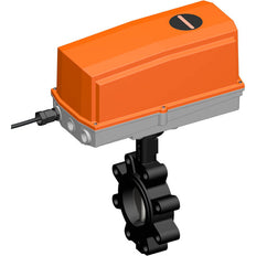 Belimo Absperrklappe DN25/PN16 Lug 120-240VAC/DC Offen/Geschlossen GGG40 EPDM IP67 ISO 5211 35s 40Nm D625NL/GRC230G-5