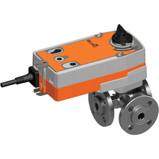 Belimo 3-Wege Regelventil DN15 Flansch Kvs1.6 100-240VAC Fail-Safe 35s 3-Punkt 5Nm IP54 R7015R1P6-B1/NRFD230A-3